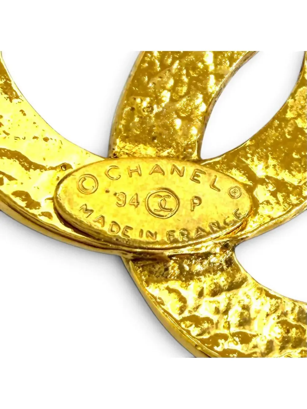 Chanel Cc Logo Chain Pendant Necklace #357877C10B